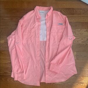 Columbia Light Pink Outdoor Shirt